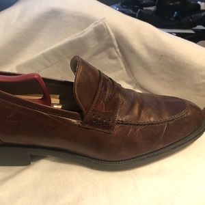 Johnston Murphy 12 B, wine color, Italy signature series
